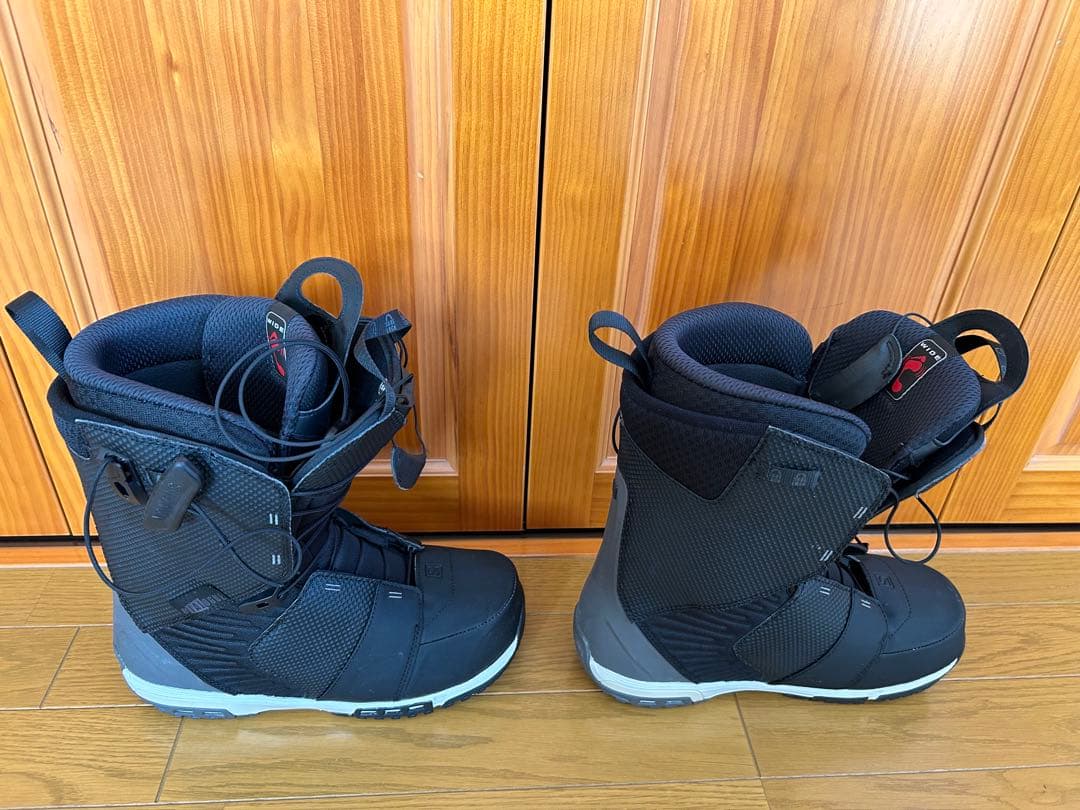 【26.5㎝　SALOMON】スノーボードブーツ ブラック