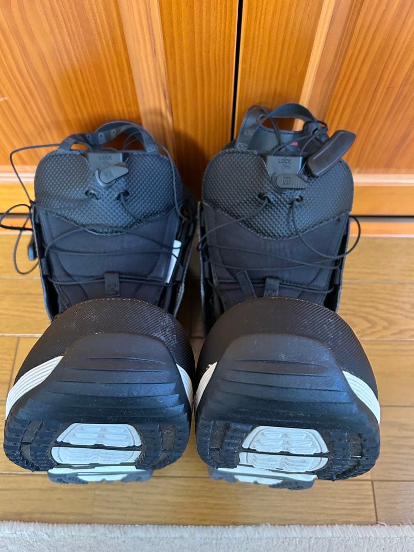 【26.5㎝　SALOMON】スノーボードブーツ ブラック