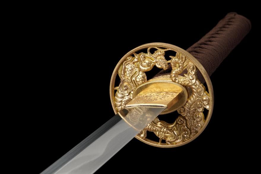 T 8鋼焼刃 未使用特注品 刃長71cm 最高級・模造刀・模擬刀 太刀 居合刀