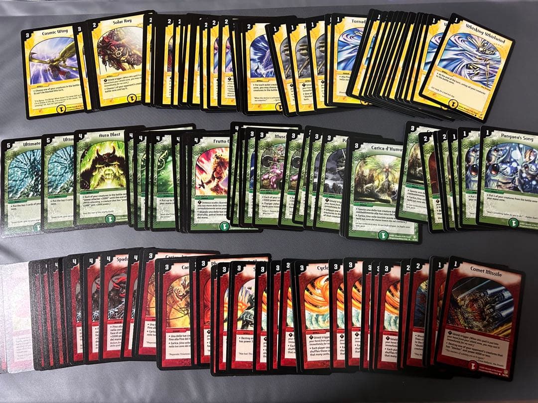 デュエルマスターズ カードセット　海外版　英語版