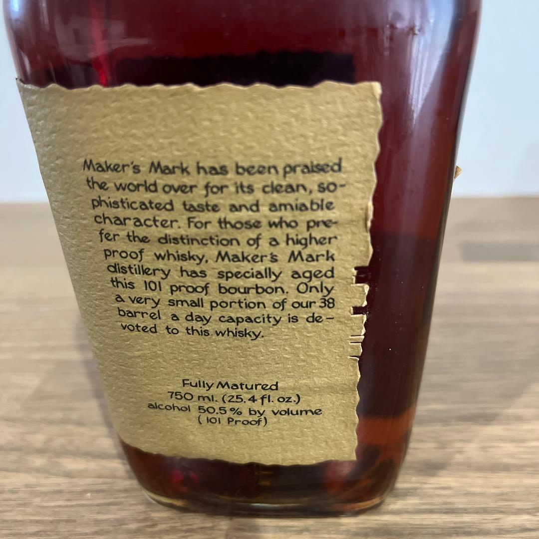 【未開栓】Maker’s Mark ゴールドラベル 限定版バーボンウイスキー