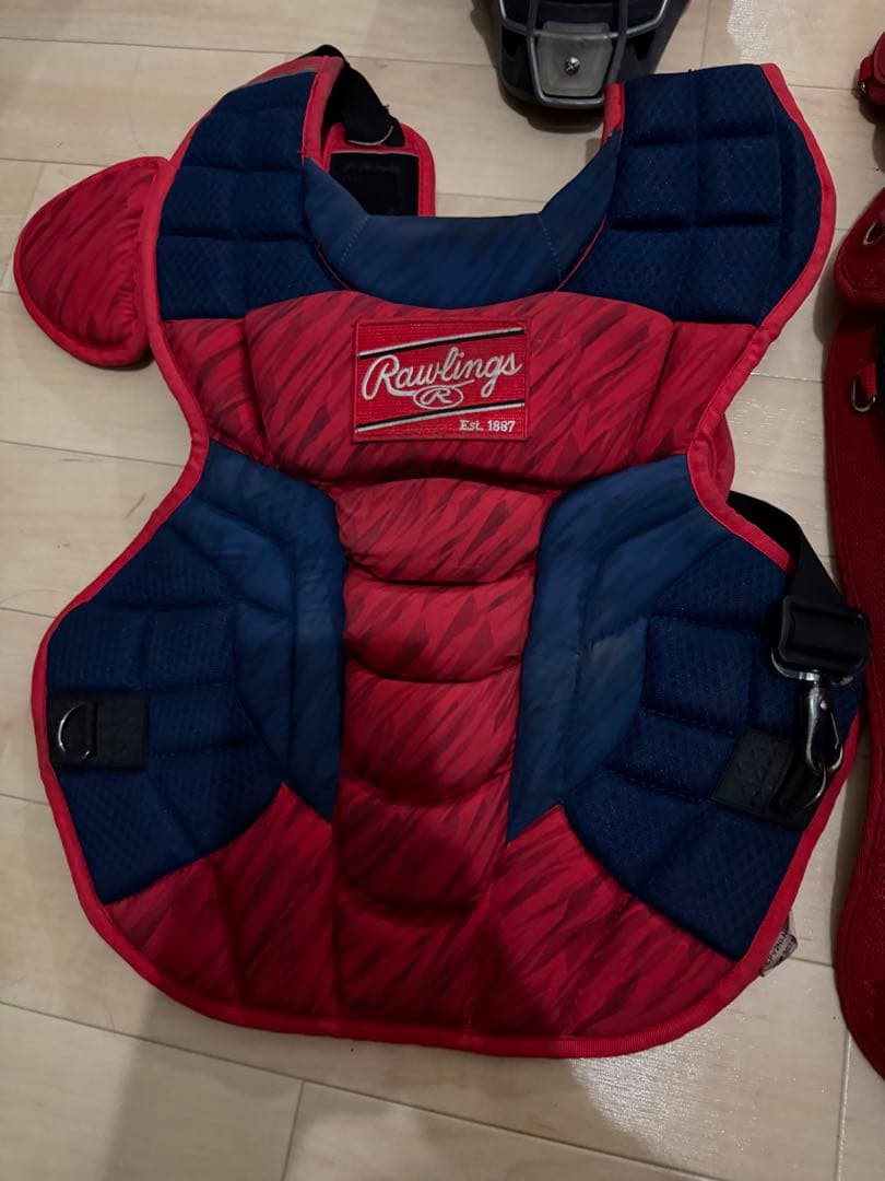 ローリングスキャッチャー防具ホッケー型マスクプロテクター レガーズ(硬式)