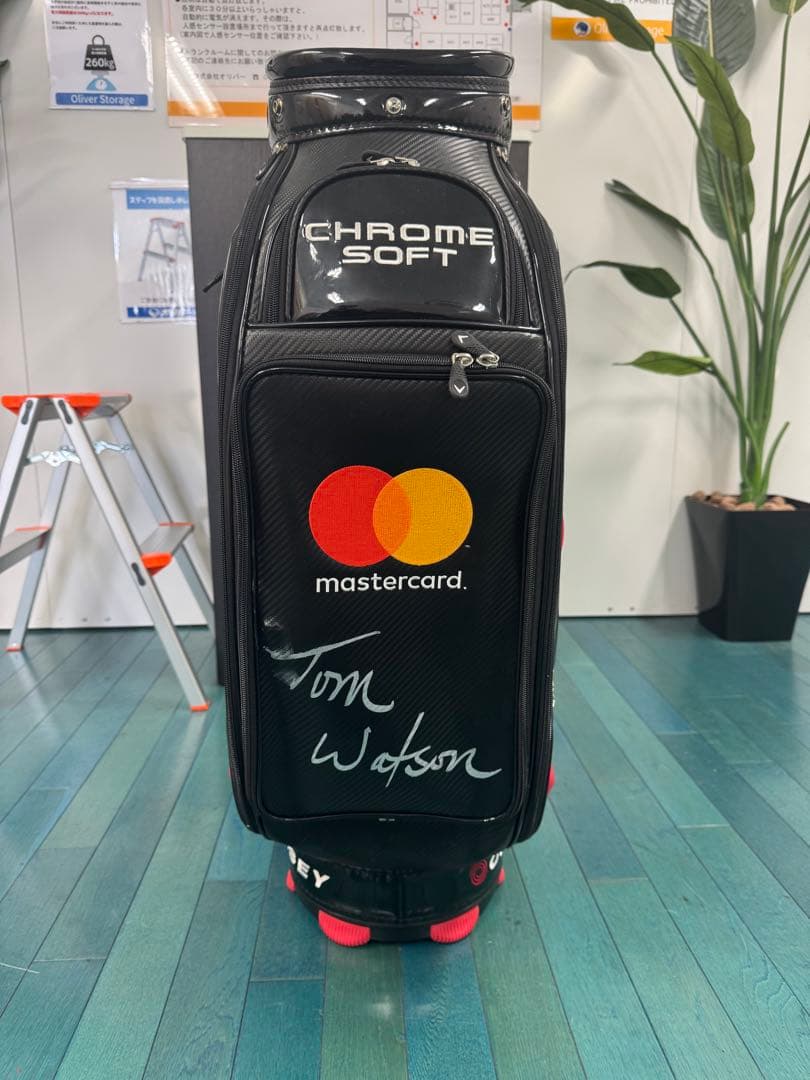 貴重 1点物 Callaway契約時代のトム・ワトソン直筆サイン入り