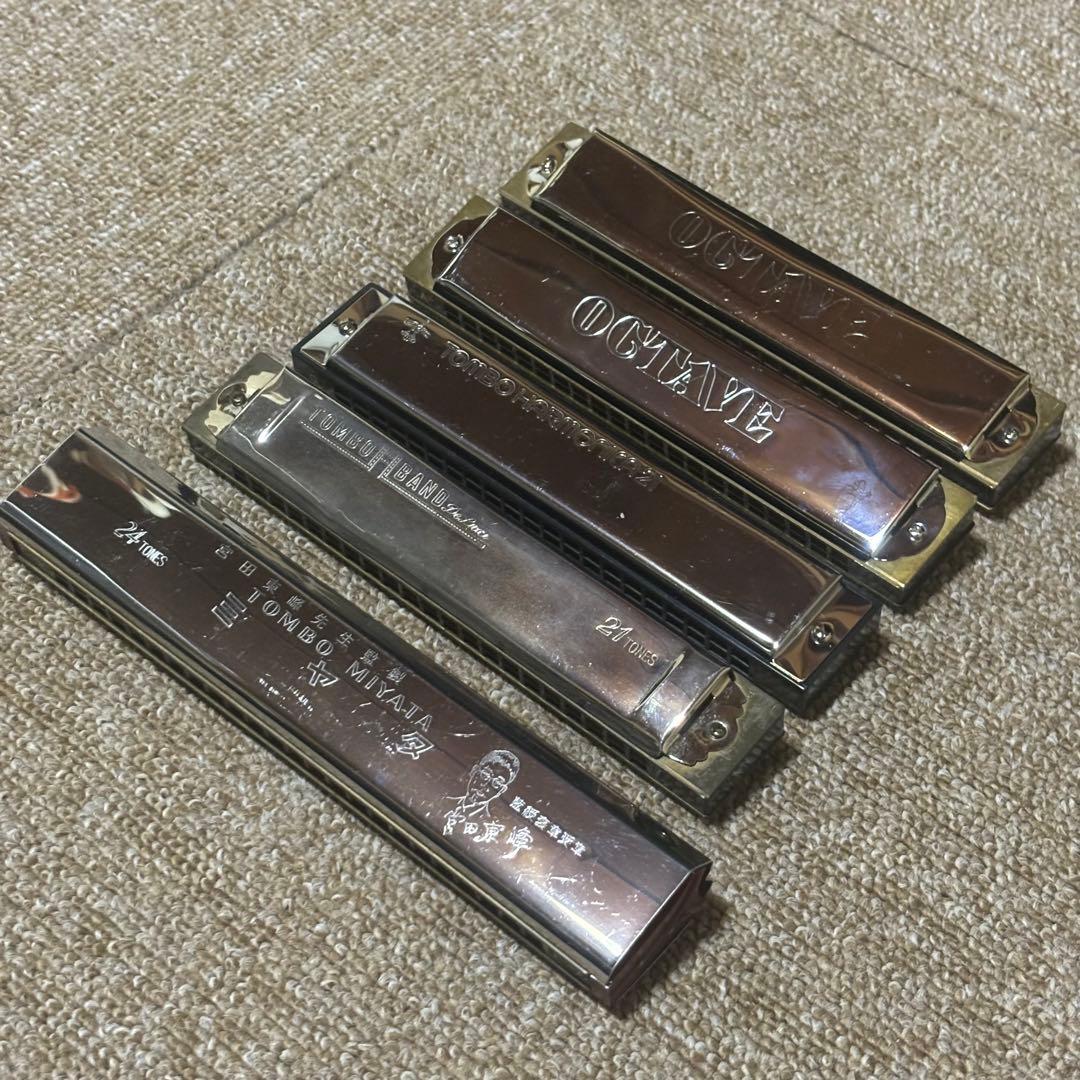 【消毒済‼︎即日発送‼︎】tombo トンボ ハーモニカ セット‼︎