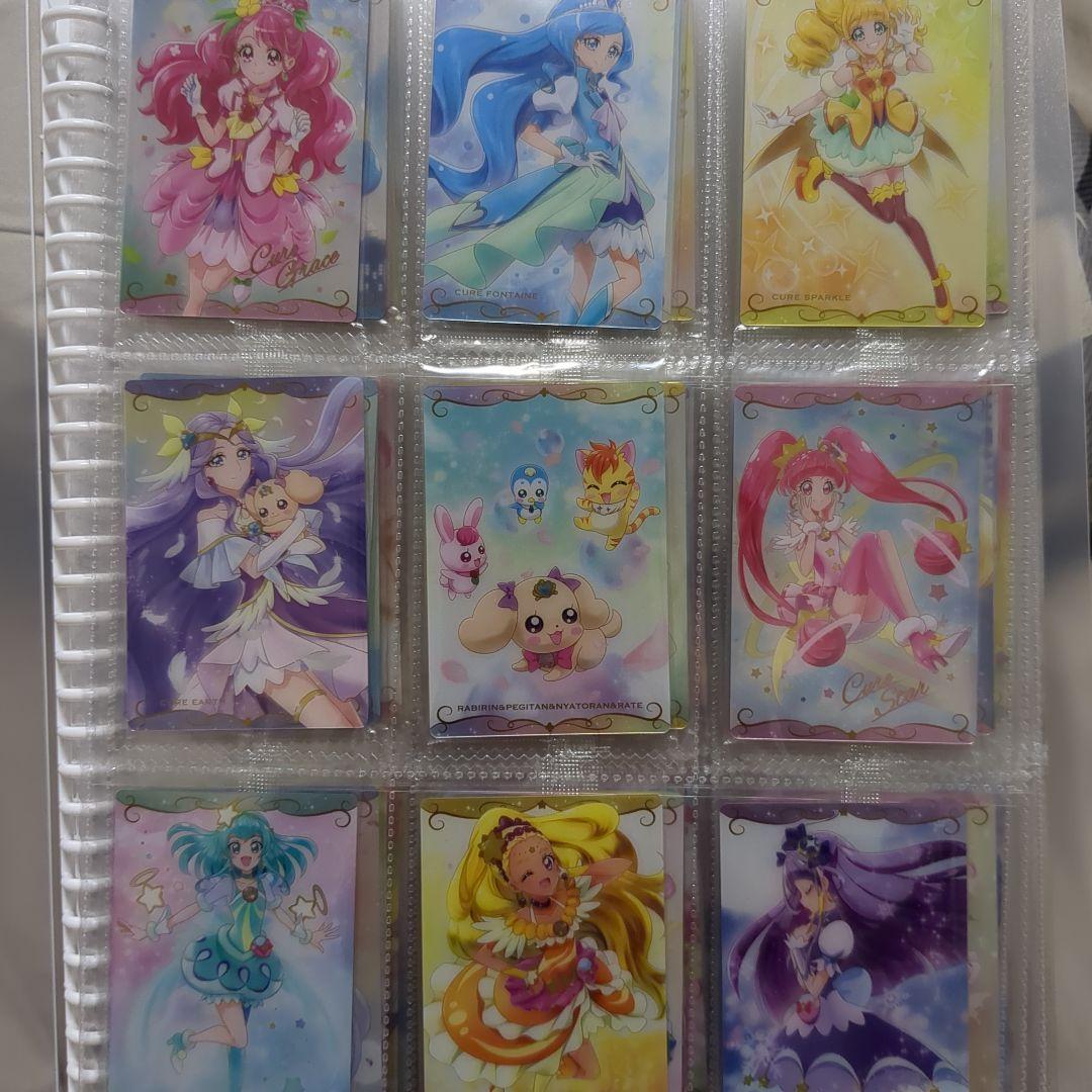 プリキュアウェハース　カード5弾位まで？