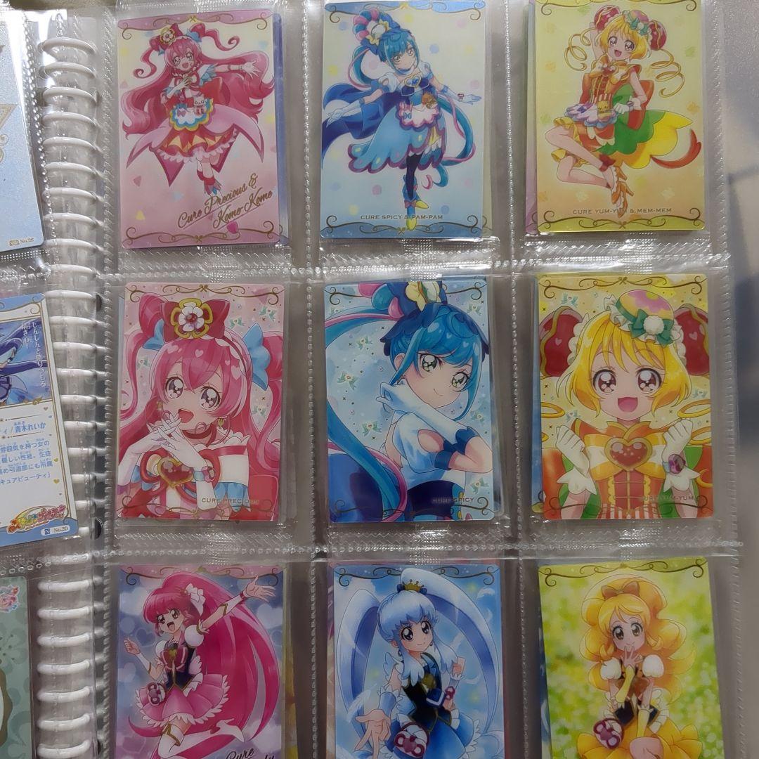 プリキュアウェハース　カード5弾位まで？
