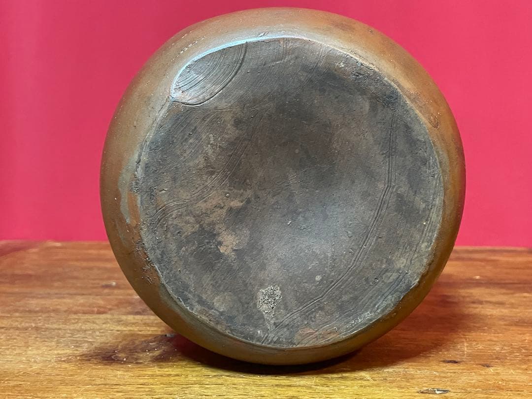 備前水指 裏千家十六代 坐忘斎 書付箱 無傷 備前焼 水指 茶道具 塗蓋付