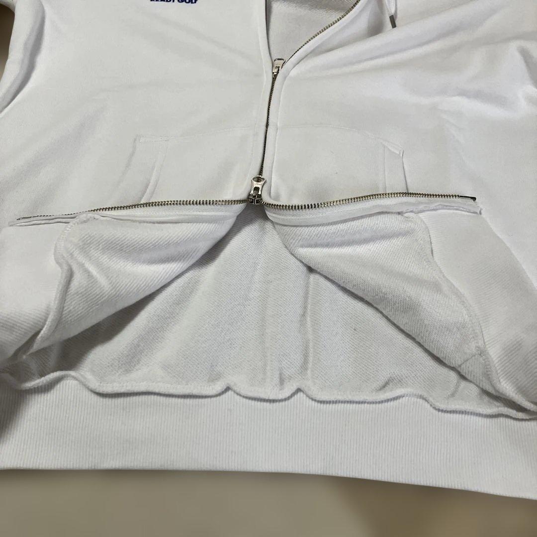 PEARLYGATES／PGロゴ コットン飛び毛フルジップ フーディ⑹