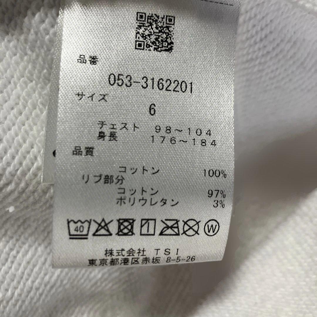 PEARLYGATES／PGロゴ コットン飛び毛フルジップ フーディ⑹