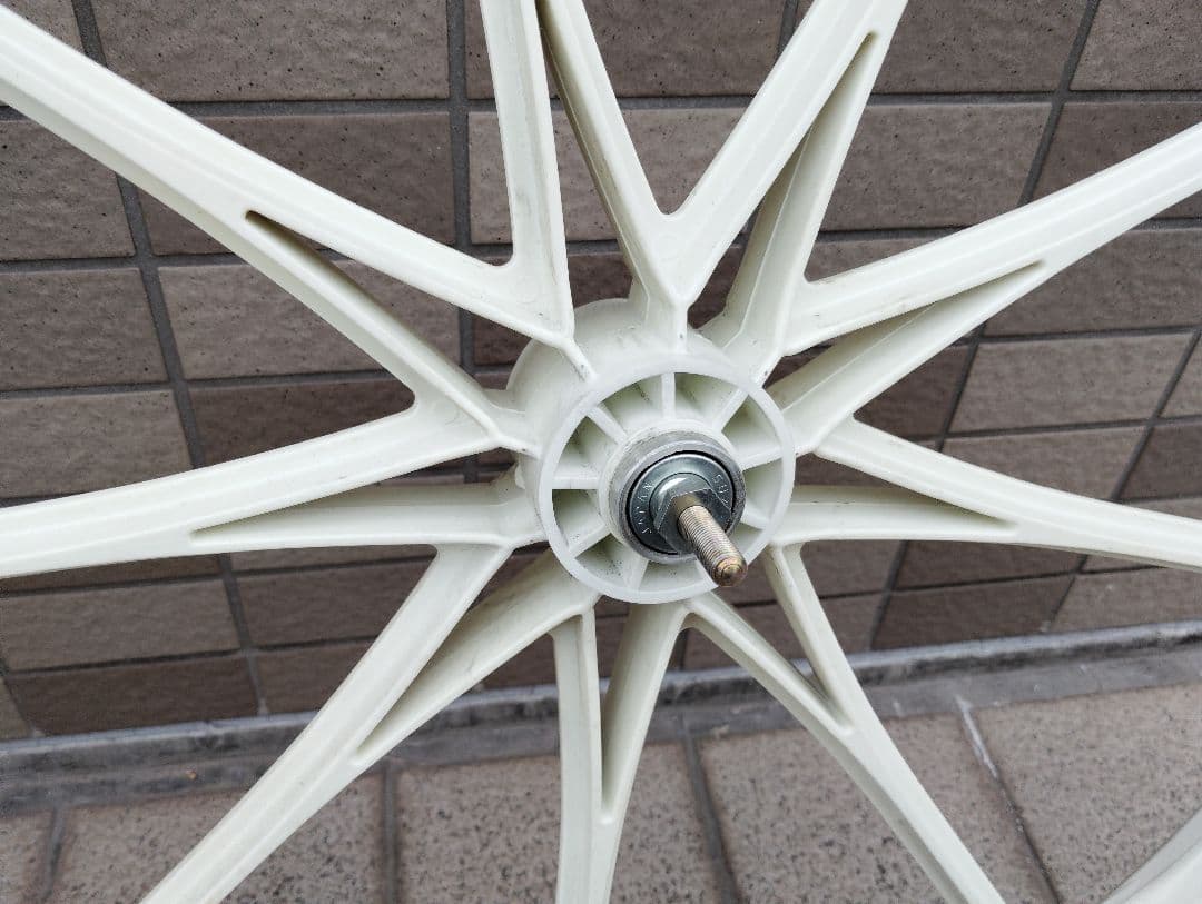 新品 OGKプラホイール 26㌅白 前後セット