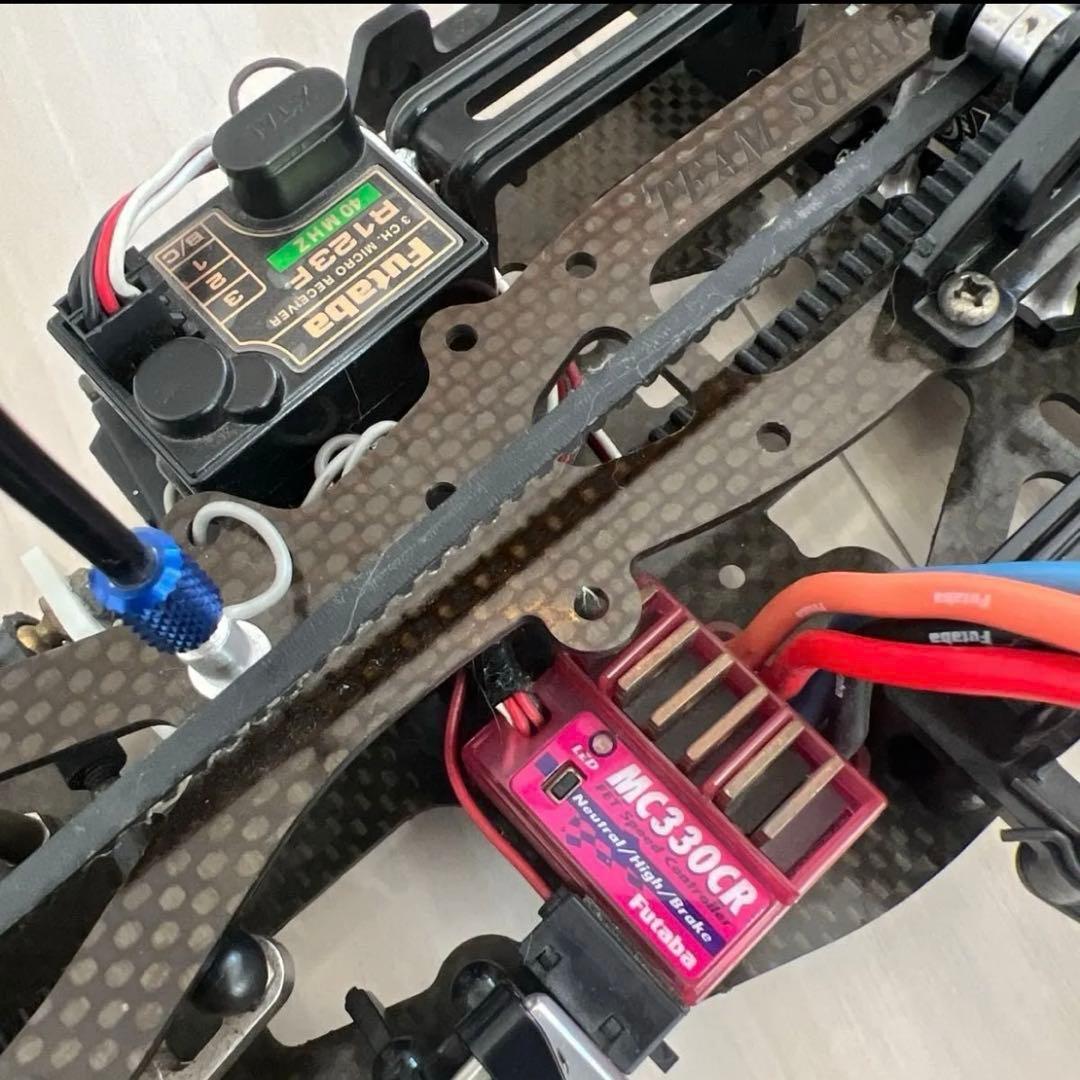 タミヤ ラジコン TA04R カーボンフタバ メガテック T3PDFセット販売