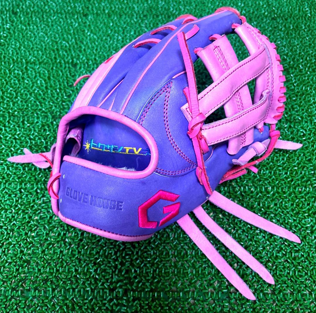 軟式 GLOVE HOUSE 内野手 限定コラボ オーダー トクサンTV