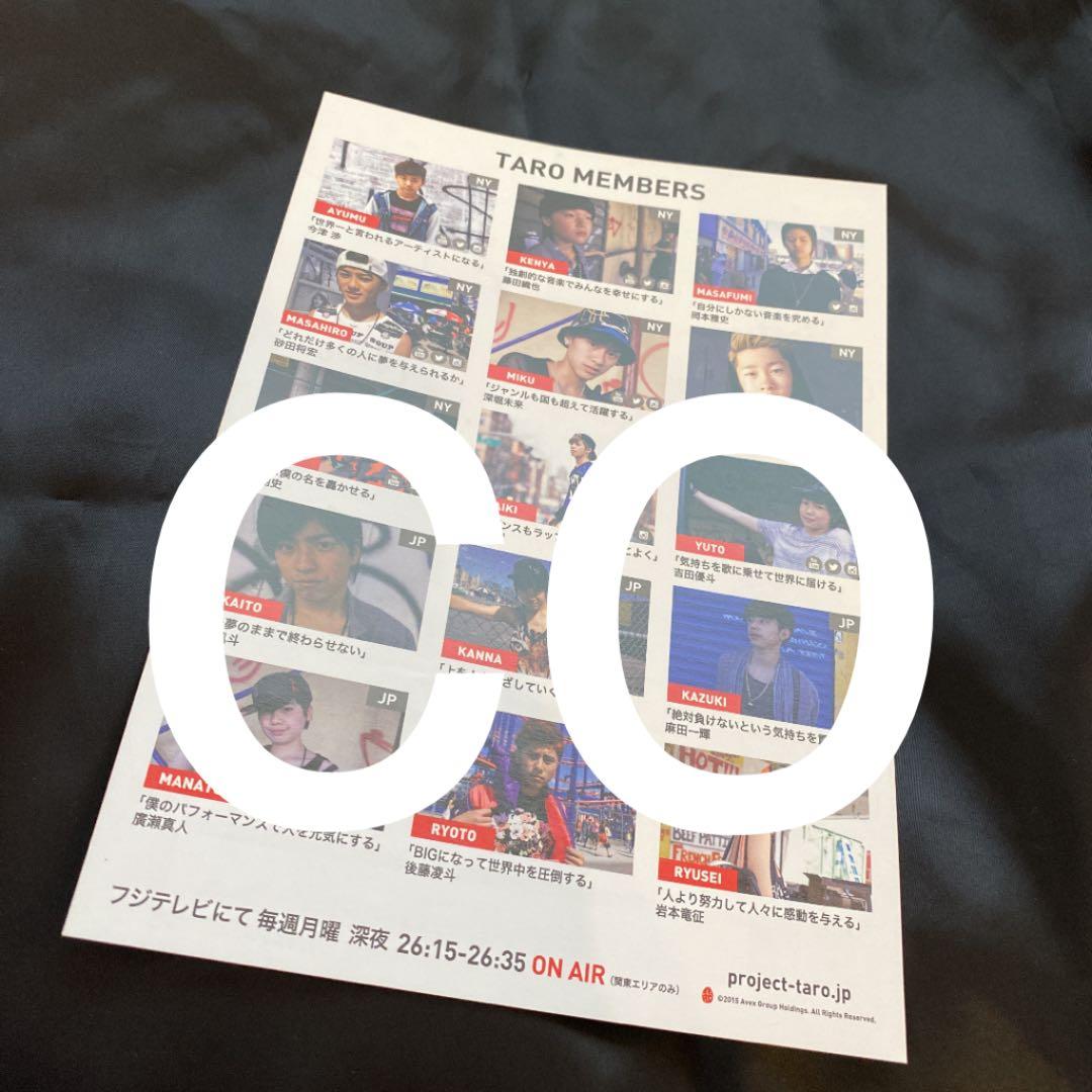 TARO 武者修行 ビラ パンフレット セット