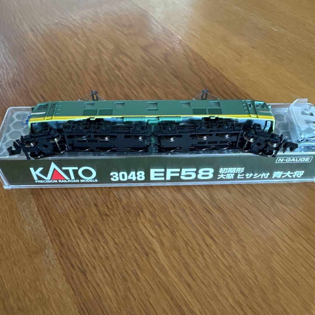 【新同】KATO 3048 EF58 初期型大窓ヒサシ付 青大将⑨最新ロット