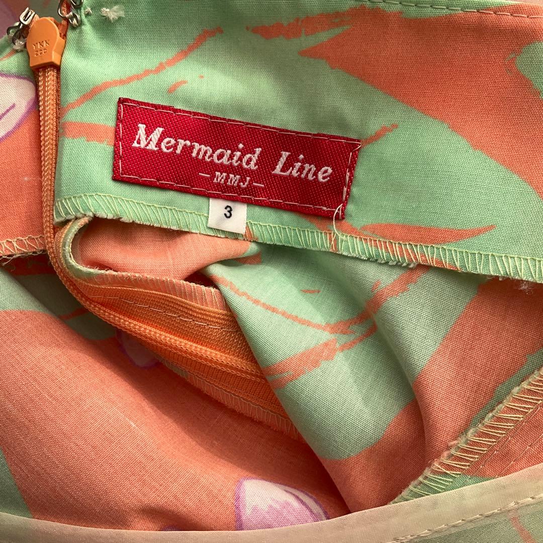 マウナロア　ノースリーブドレス　フラダンス