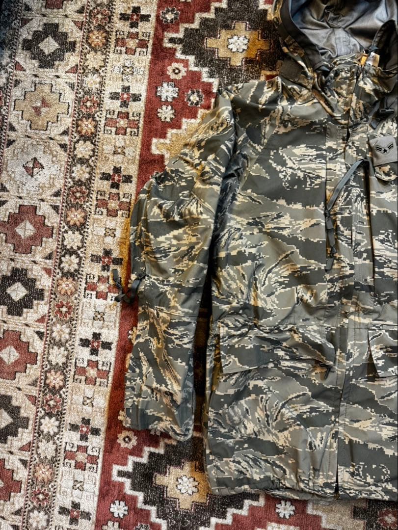 米軍実物 ゴアテックス タイガーカモ USAF ecwcs level6