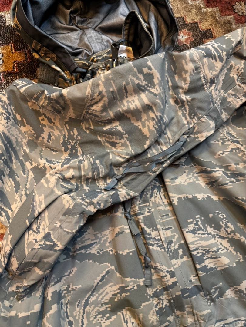 米軍実物 ゴアテックス タイガーカモ USAF ecwcs level6
