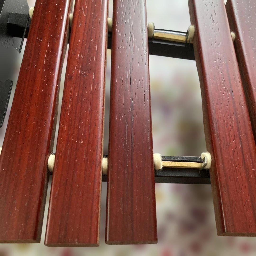 木琴32音　KAWAI 半音付シロフォン　アフリカンパドック音板