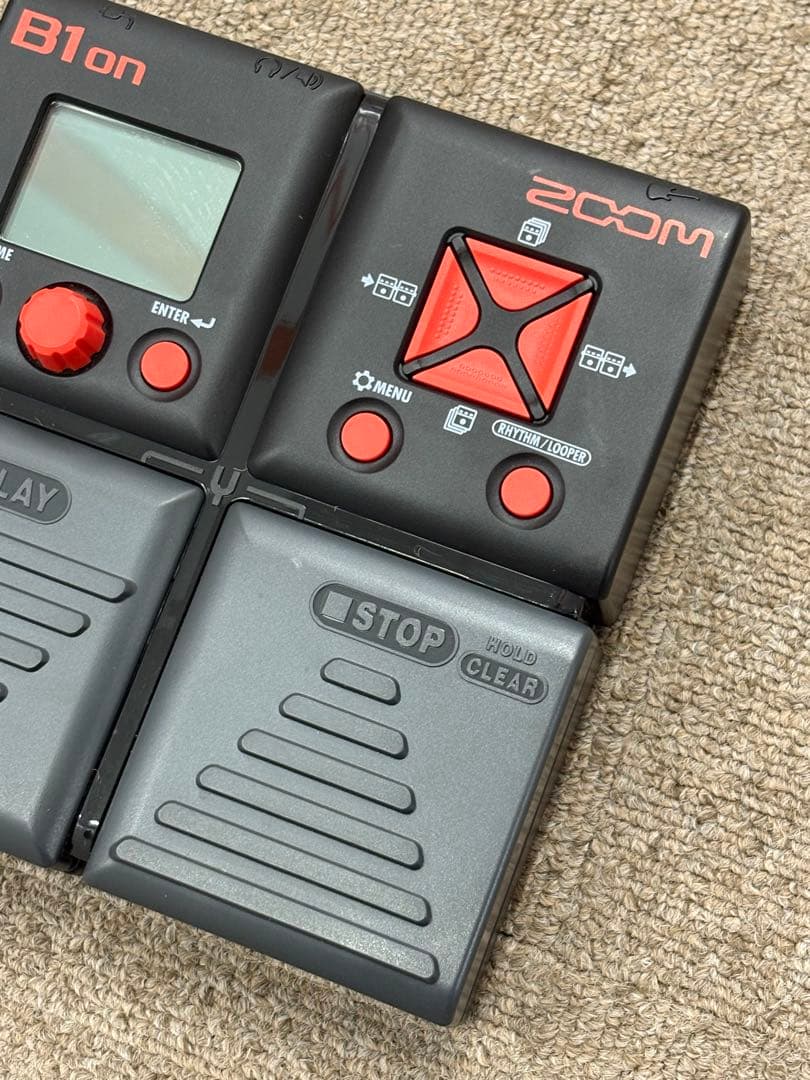 【美品】ZOOM B1on ベース用 マルチエフェクター 純正品