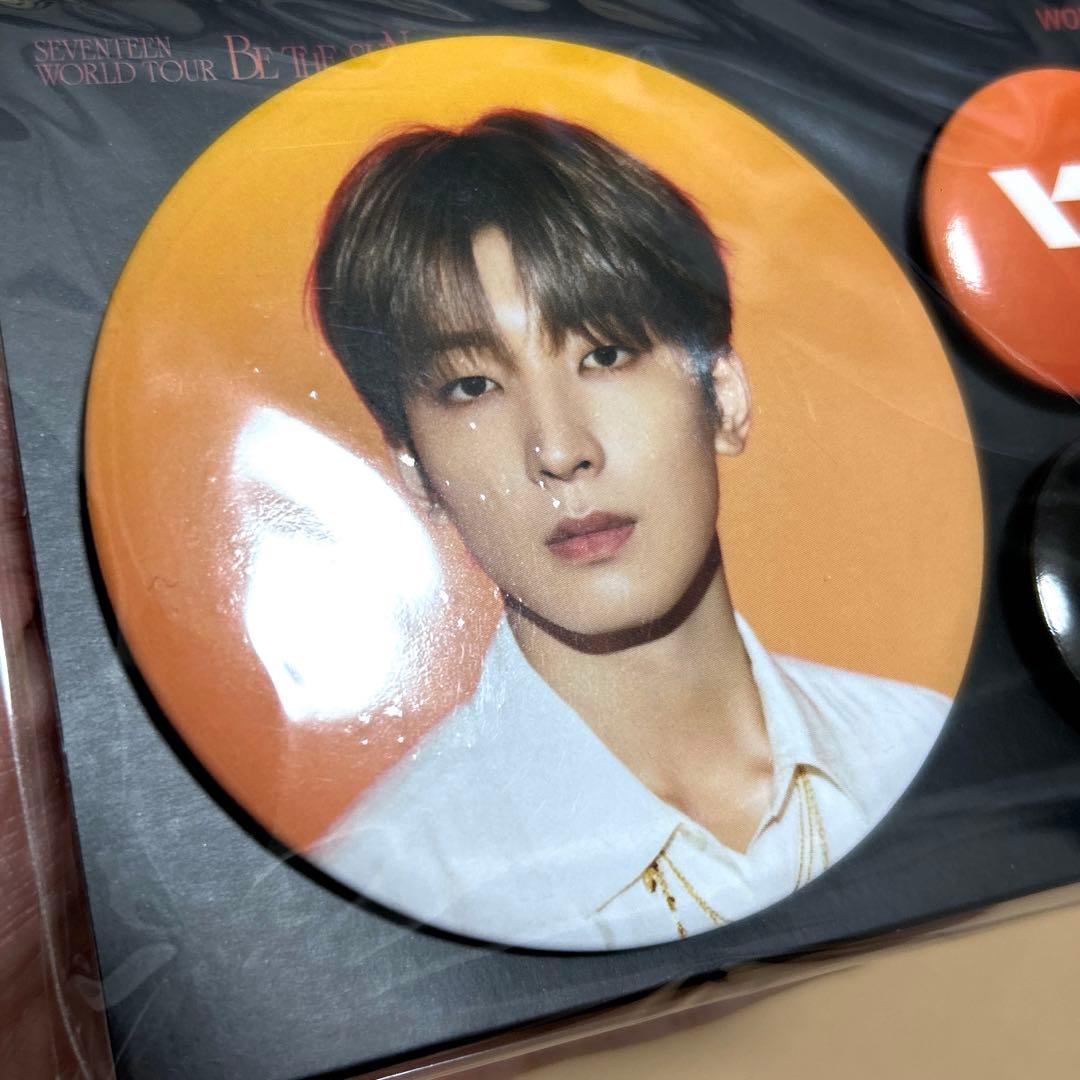 SEVENTEEN セブチ ウォヌ BE THE SUN 缶バッジ アクスタ