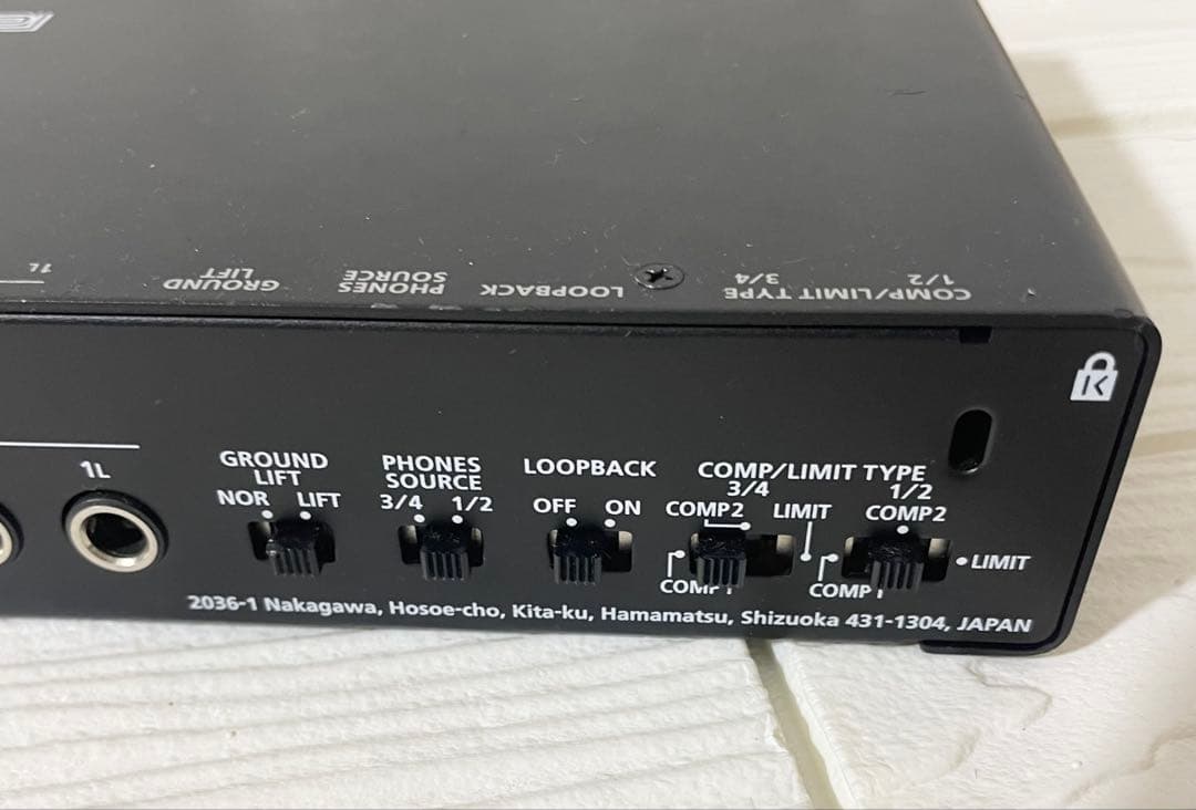 【１か月保証付き】Roland ローランド ・インターフェース Rubix44