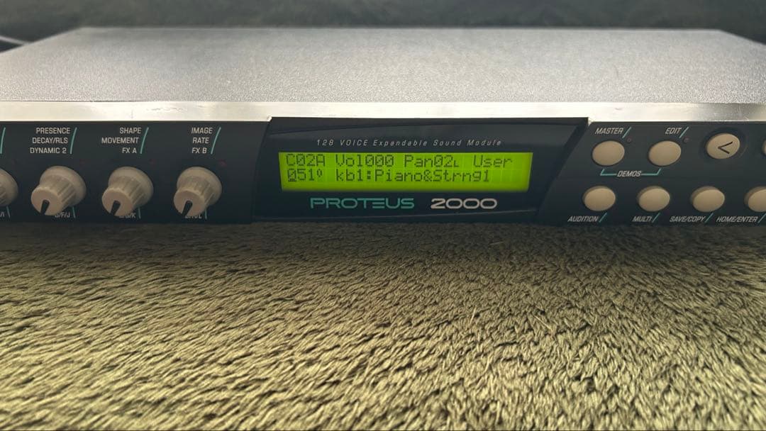 E-MU Proteus 2000 音源モジュール　シンセサイザー