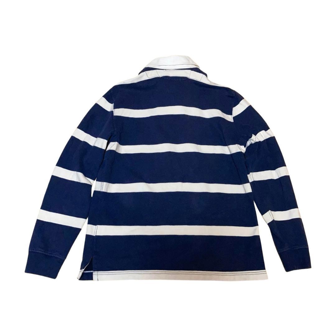 ポロバイラルフローレン　ラガーシャツ　常田大希着用　刺繍ロゴ　M