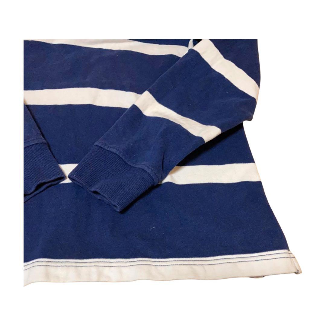 ポロバイラルフローレン　ラガーシャツ　常田大希着用　刺繍ロゴ　M