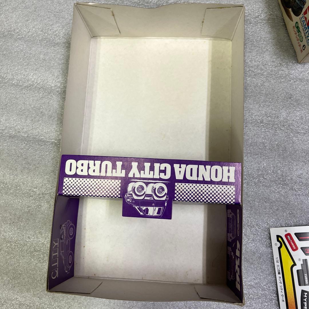 タミヤ ホンダ シティ ターボ 1/32ミニ4駆シリーズNo.6 モーター付き