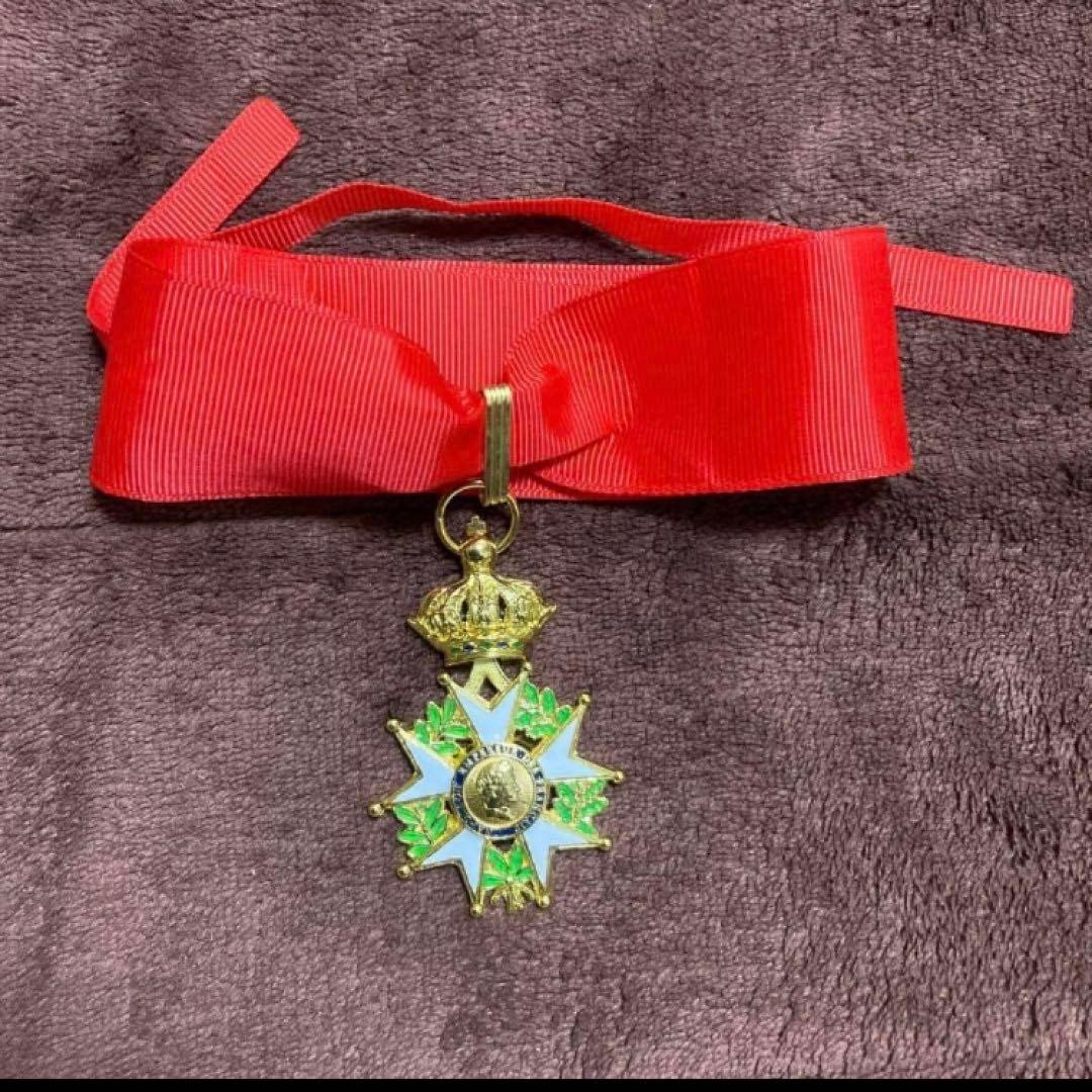 フランス軍　最高位勲章　首につけるタイプ　レジオンドヌール勲章