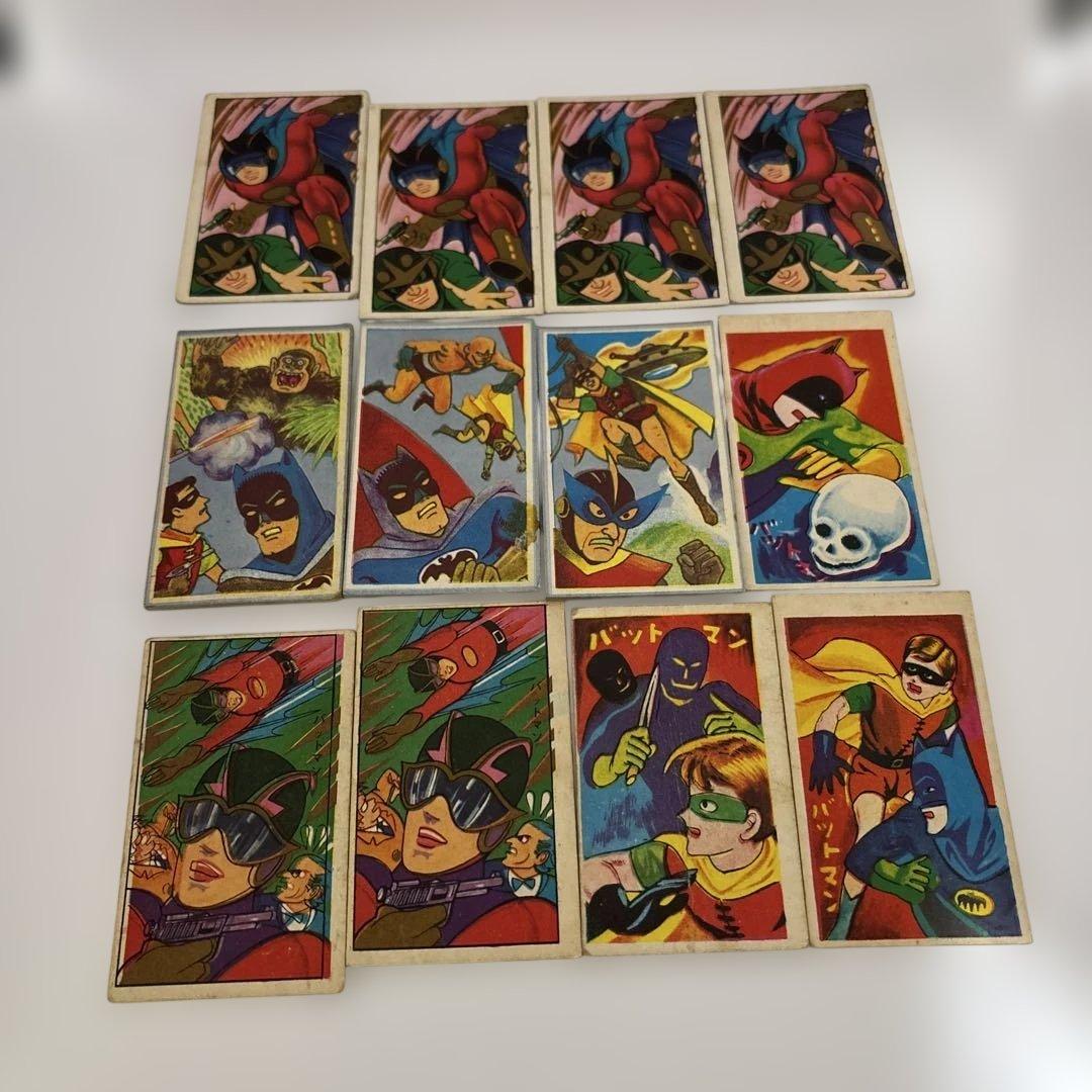 メンコ めんこ　バットマン　当時物　シート　未切断