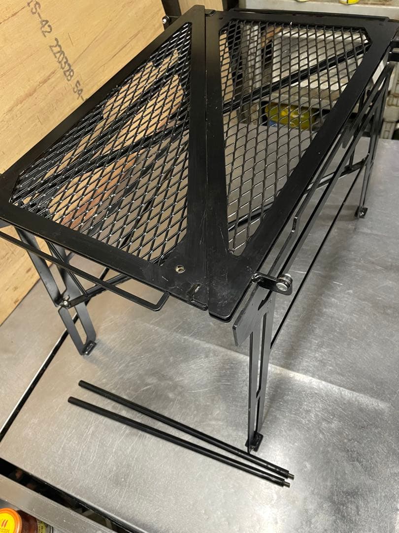 希少　NATURE TONES 折りたたみ　Zテーブル　ブラック