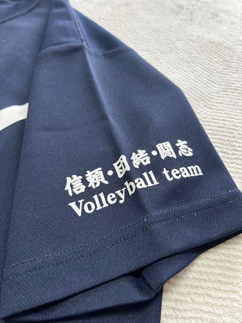 【非売品】日本体育大学 バレーボールTシャツ ネイビー　Lサイズ