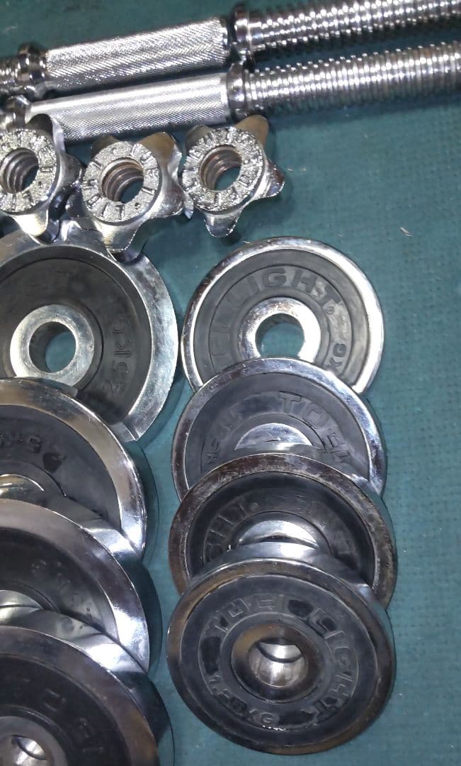 トーエイライト Chrome 10kg ダンベル 2個