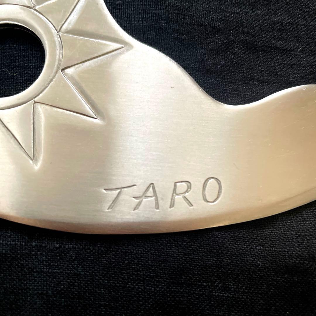 岡本太郎 TARO ペーパーナイフ 非売品 慶應義塾大学 卒業記念品　青芳製作所