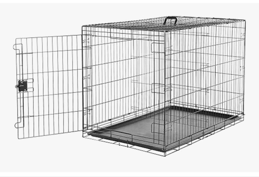 犬用ケージ 大型犬 黒