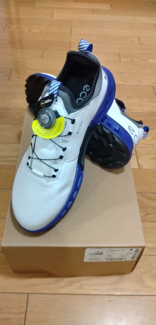 新品 未使用 ecco GOLF バイオム C4 ゴアテックスゴルフシューズ