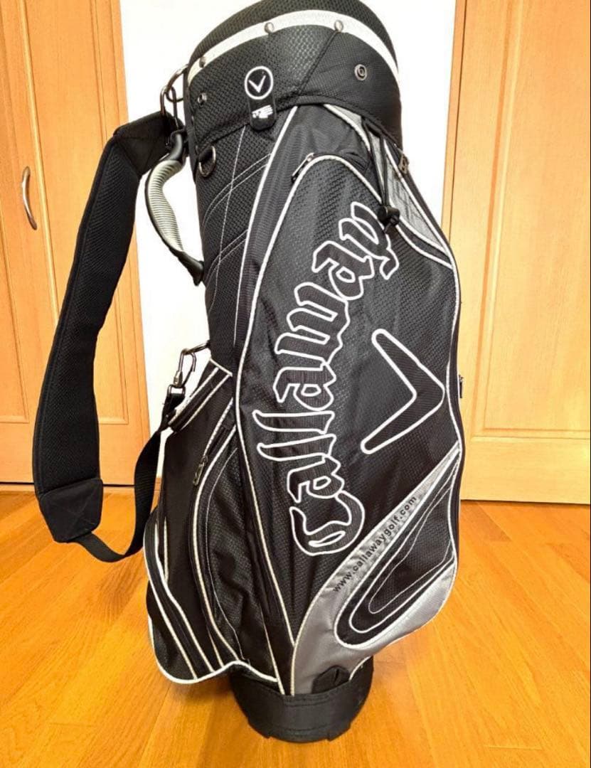 美品　Callaway　キャロウェイ　キャディバッグ　ブラック