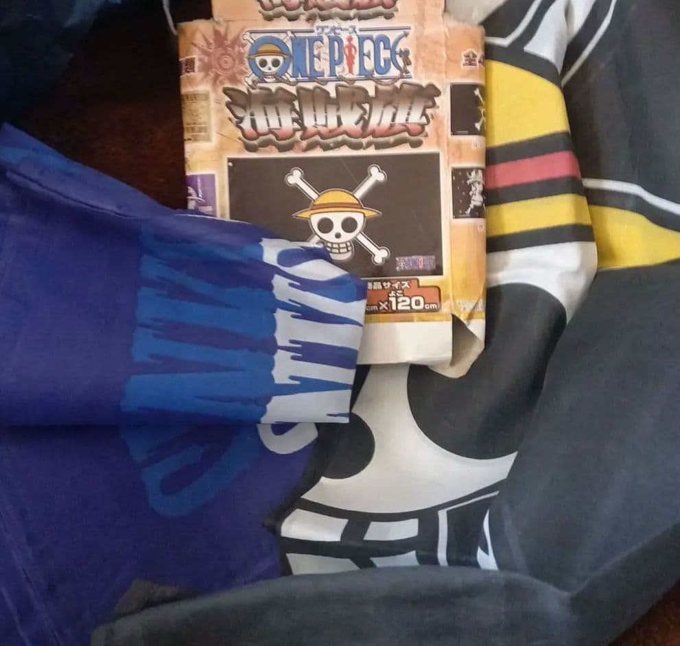 激レア☆ONE PIECE☆キャラクター☆海賊旗&のれん☆大量セット♪17点