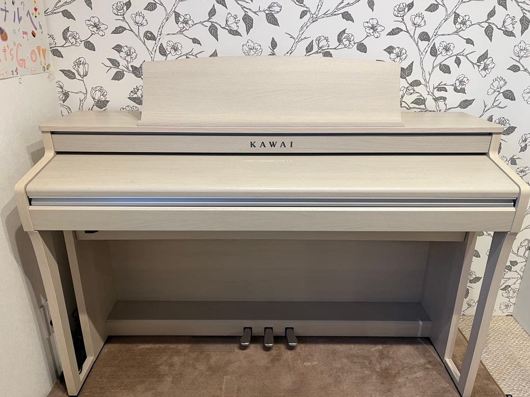 KAWAI 88鍵 ホワイト電子ピアノ 椅子付き