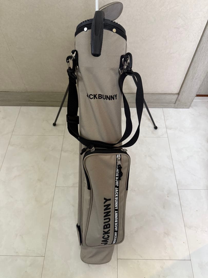 JACK BUNNY グレーベージュ　サブバッグ