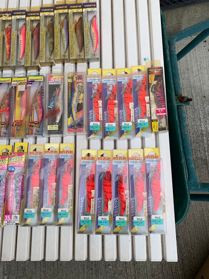 Valleyhill Squid Seeker エギ 3.5号10個＋エギ30本