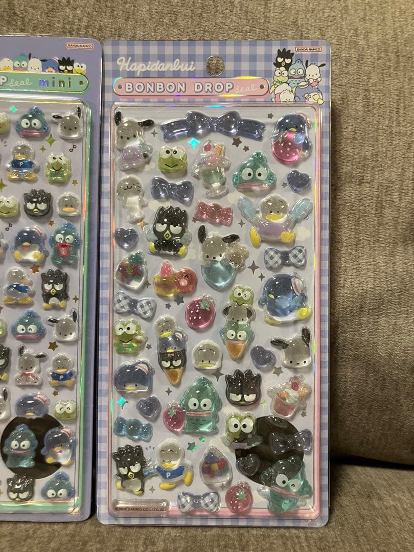 【正規品】はぴだんぶいボンボンドロップシール　第一弾第二弾ミニ