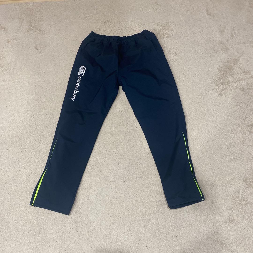 美品 カンタベリー上下セットアップ プラクティスプルオーバー Mサイズ ネイビー