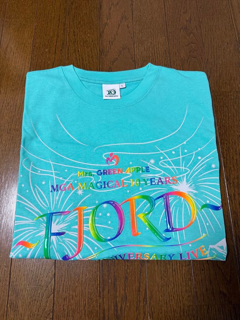 Mrs. GREEN APPLE FJORD ガチャ当たりTシャツ