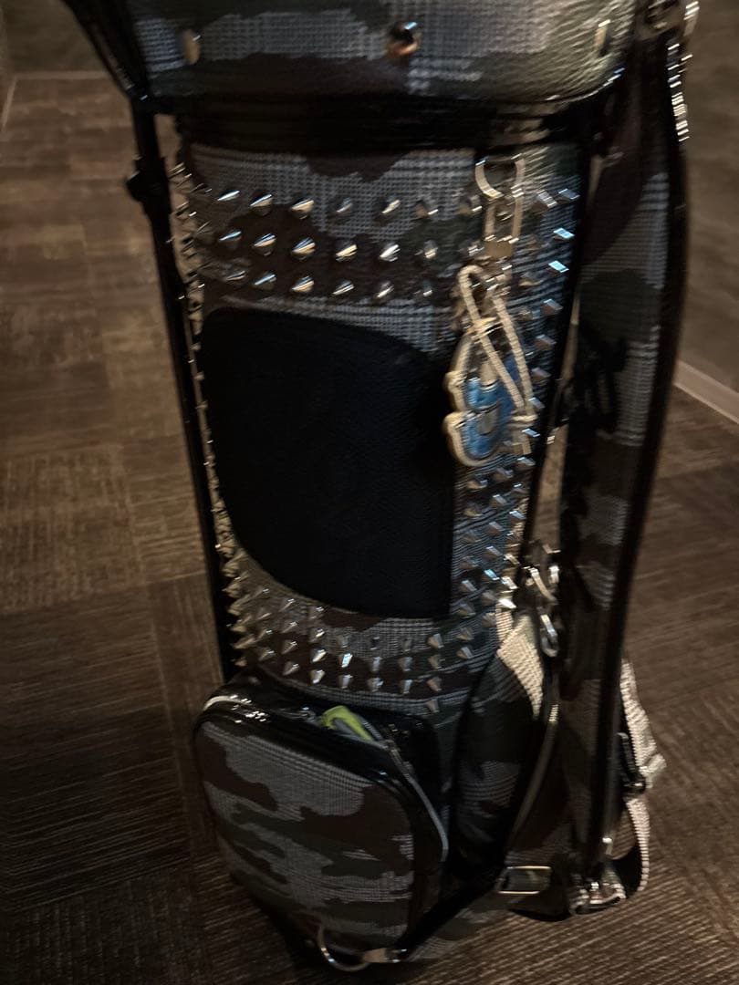 最終値下げRUSSELUNO 迷彩キャディバッグ