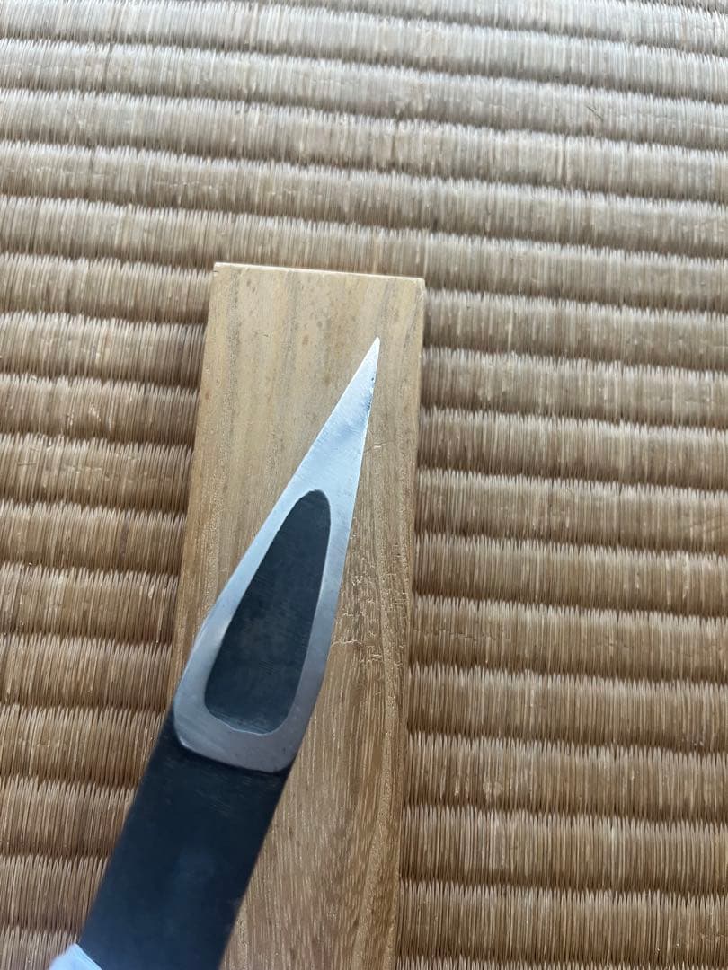 越後与板名工　三代助丸　碓氷金三郎作　切り出し/切出し『灯』