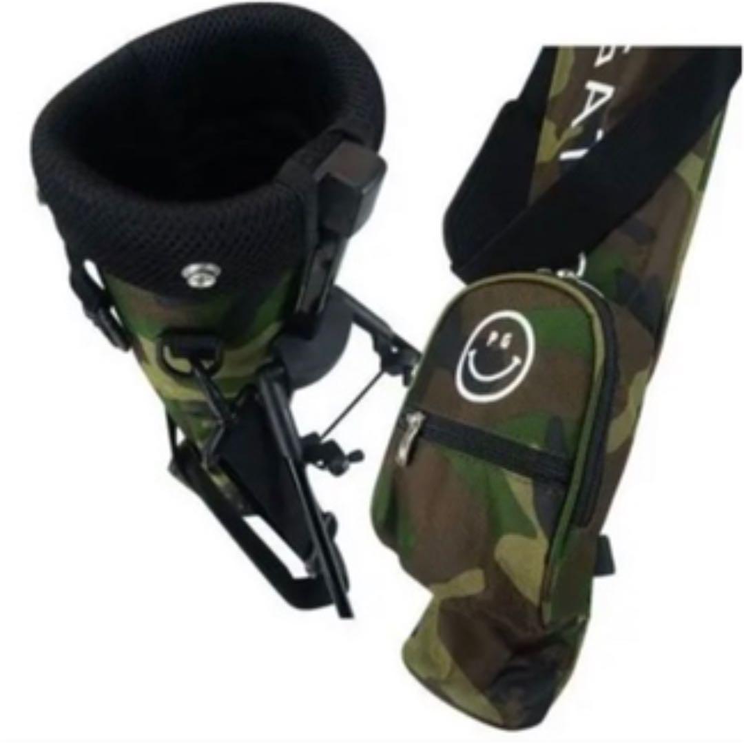 パーリーゲイツ セルフスタンドバッグ スタンドキャリーケース カモフラ柄