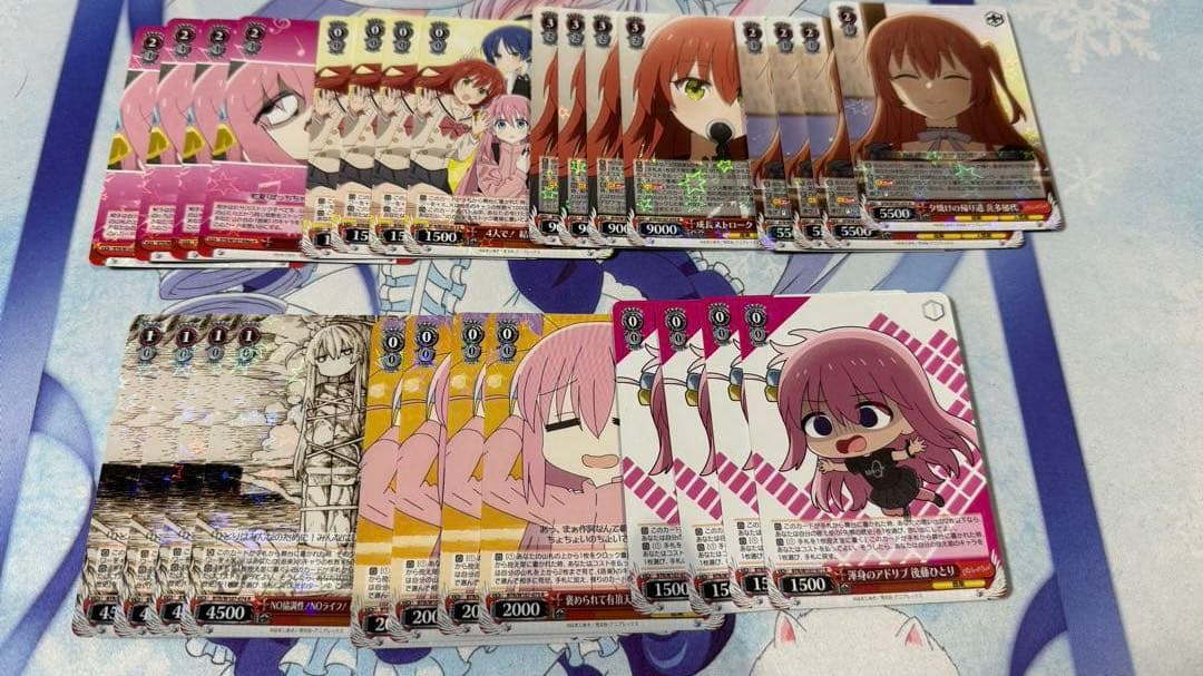 ヴァイスシュヴァルツ　ぼっち・ざ・ろっく！　rr以下4コン　TD2個