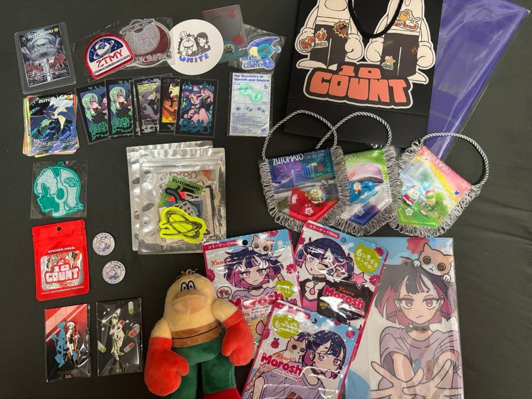 ずとまよグッズセット　ステッカー　チェキ　ご当地アイテム